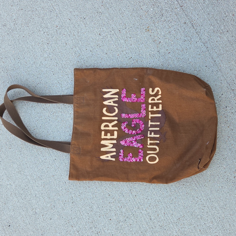 AMERICAN EAGLE Outfitters Sequin Tote Y2k